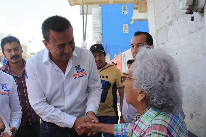 Respalda Jiménez a Rincón en Los Reyes de Juárez