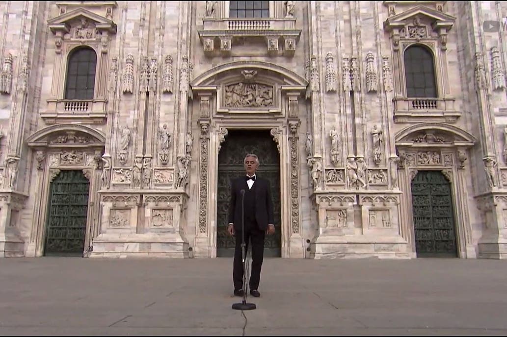 Andrea Bocelli tuvo Covid-19 y ahora dona su plasma para la investigación