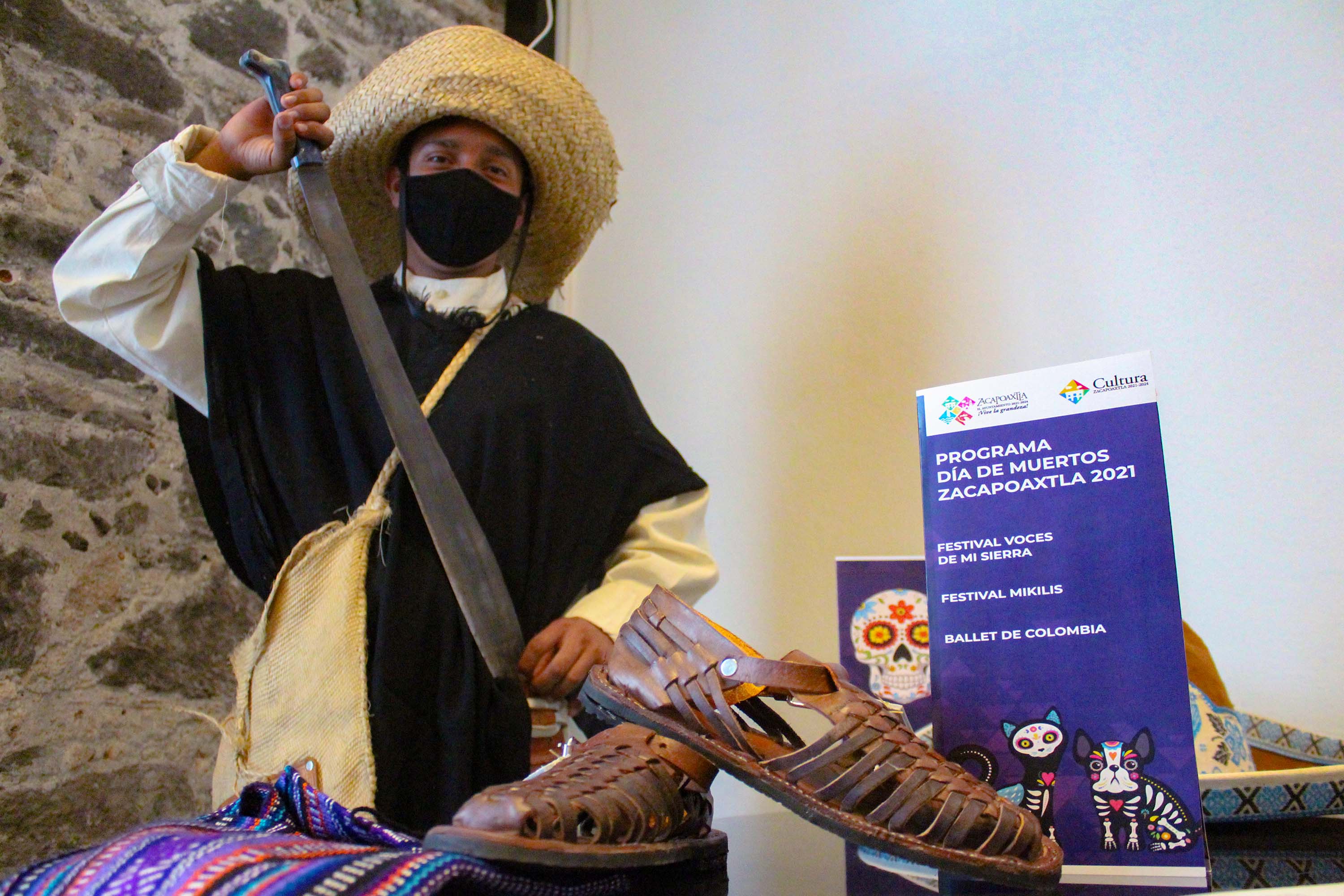 Presentan Zacapoaxtla y Tlatlauquitepec actividades para Día de Muertos