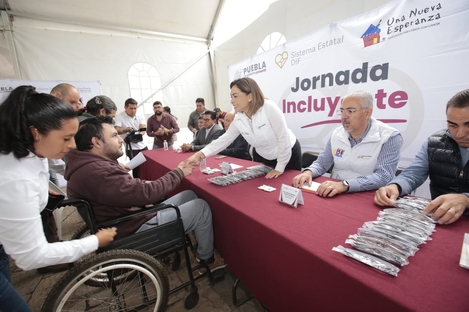 Encabeza Gaby Bonilla Jornada Incluyente en Zacatlán