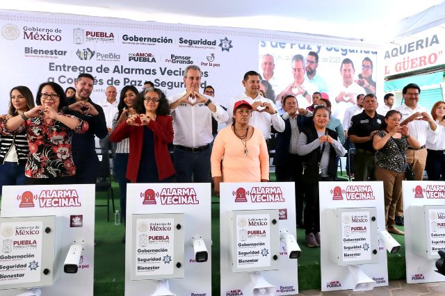 Se instalan primeros 100 comités vecinales de Paz con Bienestar en protección de familias