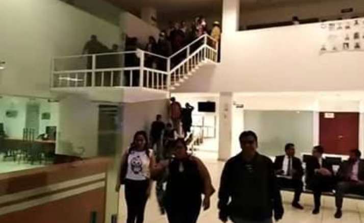 Falsa alarma de bomba en la Casa de Justicia Tehuacán