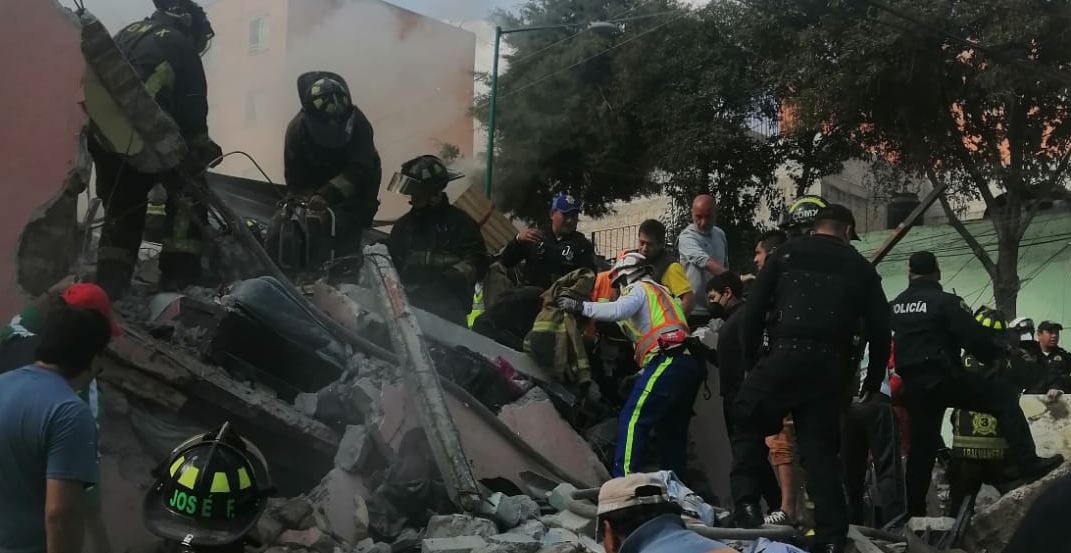 Una mujer muerta  y doce heridos  tras explosión en la Pensil Norte