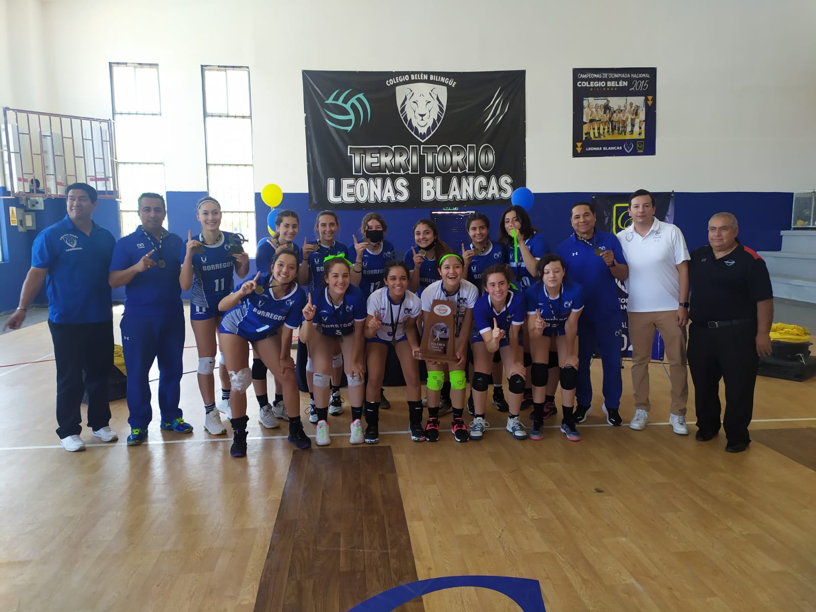 Un nuevo éxito para el voleibol para las jóvenes Borregas