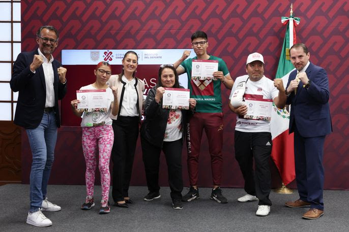 Habrá segunda Clase Masiva de Box en el Zócalo capitalino: Sheinbaum