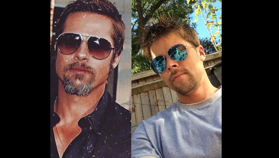 Obrero se hace tendencia por su parecido con Brad Pitt