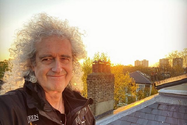 Tras contagiarse de covid Brian May pide a fans cuidarse