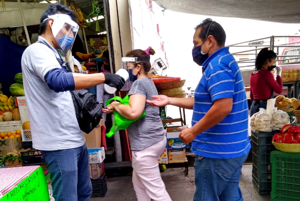 SEGOM conforma brigadas de persuasión de medidas sanitarias en Puebla           