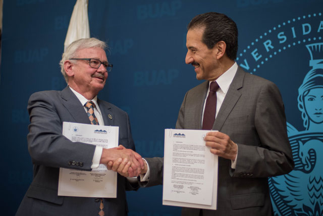 BUAP firma Carta de Entendimiento con la New Mexico University
