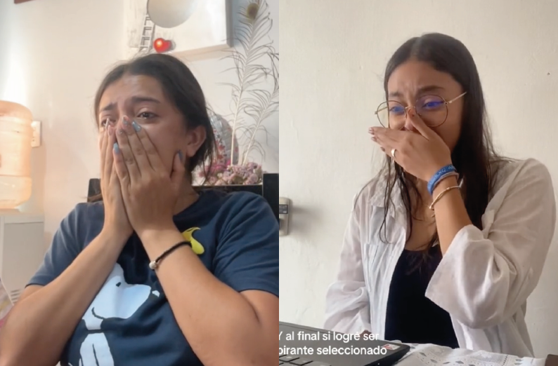 VIDEO Jóvenes lloran al enterarse que pasaron el examen de la BUAP