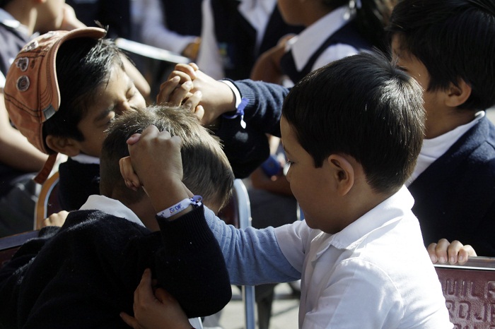 Compañeros dan golpiza a niño de primaria en Chignahuapan
