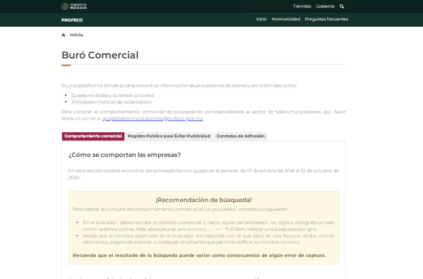 Con Buró Comercial, Profeco otorga información para tomar mejor decisión de compra