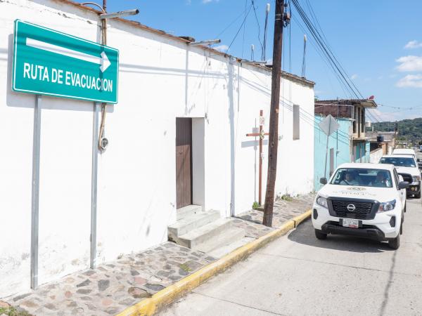 Gobierno de Puebla supervisa rutas de evacuación del Popocatépetl