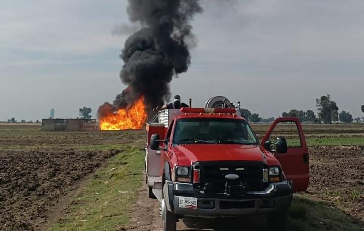 Realizan quema controlada de combustible en \