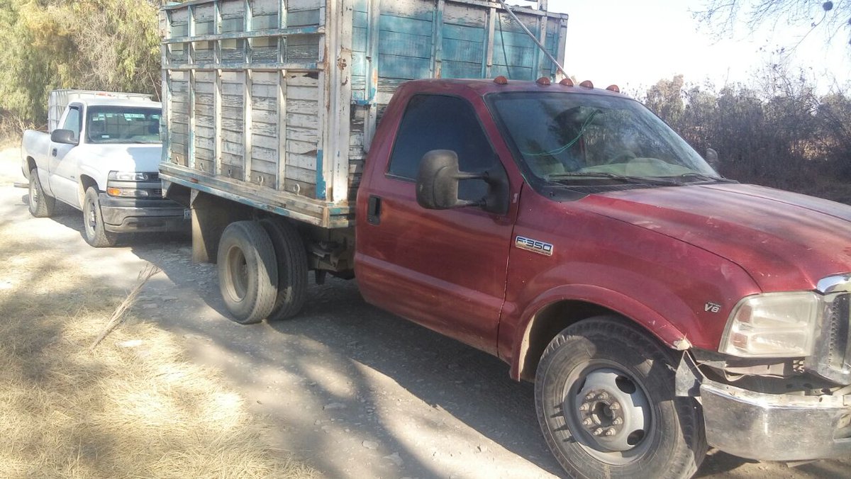 Aseguran camionetas usadas para robar combustible en Palmar