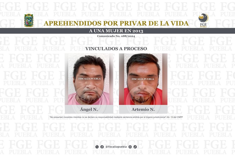 Caen Andrés y Artemio en la CDMX por asesinato de mujer en Cuetzalan