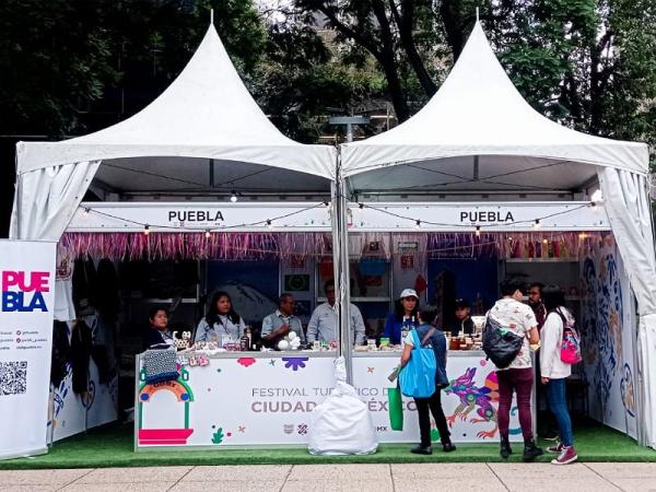 ​Promueve gobierno estatal a Puebla en Festival Turístico de CDMX – Municipios Puebla