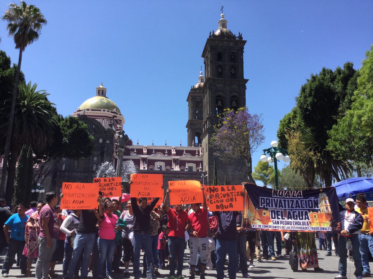 Presenta José Juan propuesta contra privatización del agua en Puebla