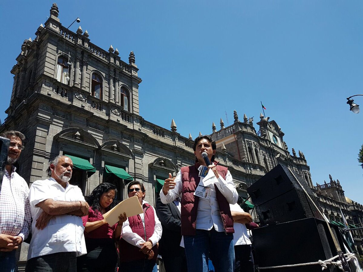 Presenta José Juan propuesta contra privatización del agua en Puebla