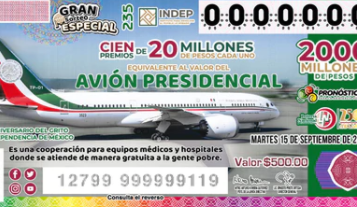 En 5 municipios de Puebla venden cachitos para rifa del avión presidencial