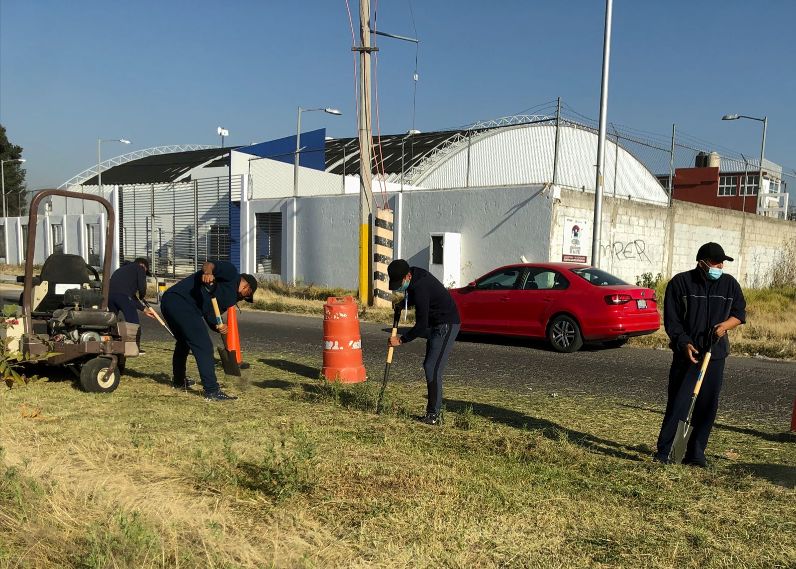 Cadetes se suman a jornadas de proximidad en Bosques de san Sebastián
