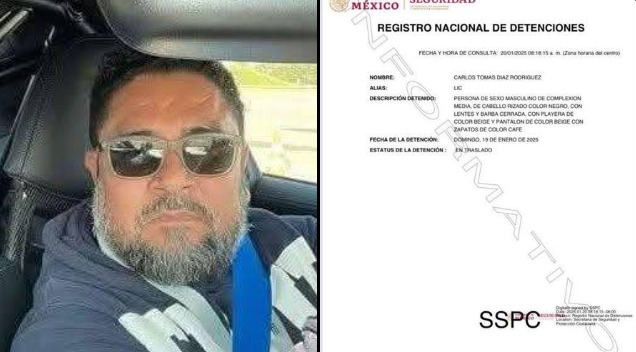 Cae en Puebla Tomás N., alias El Lic, líder del grupo criminal La Barredora de Tabasco