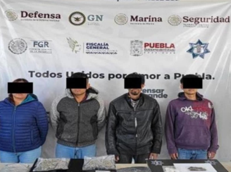 Policía Municipal de Tehuacán desarticula banda delictiva y asegura droga en la Santa Cecilia