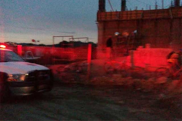 Sufre caída de 4 metros trabajador del CIS de Serdán