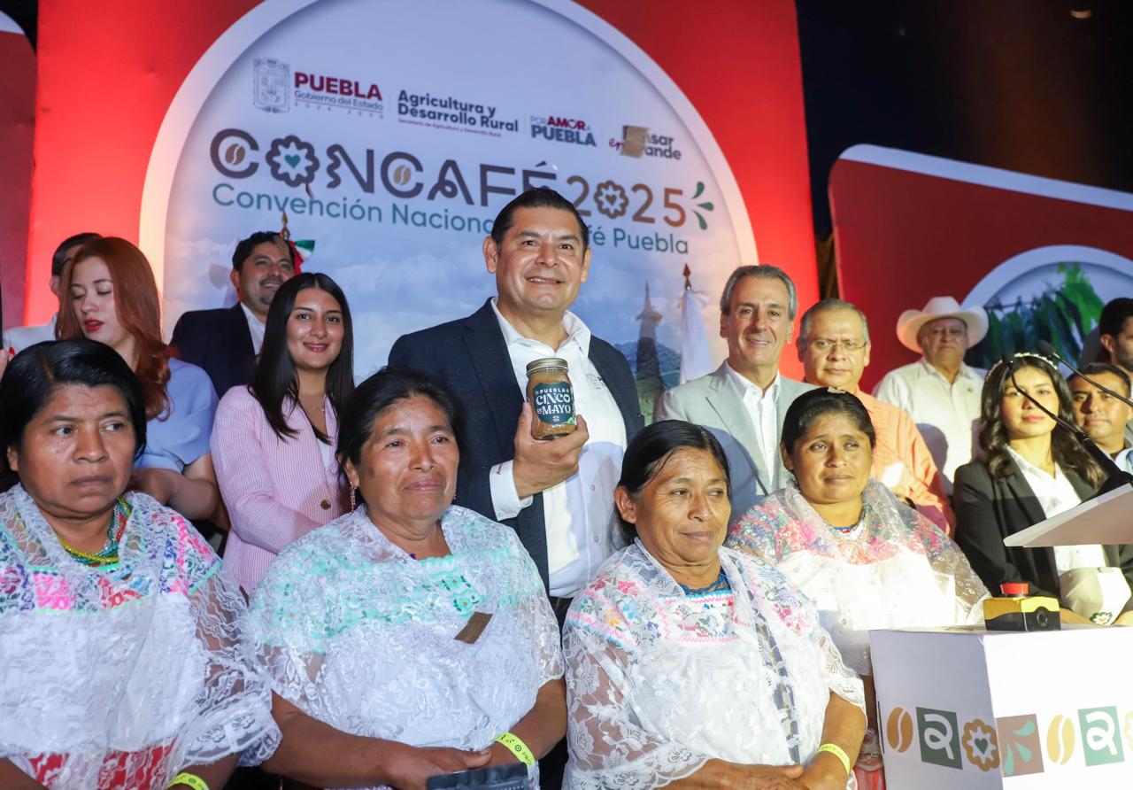 Presentan café soluble Puebla 5 de Mayo
