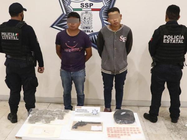 Detienen a narcovendedores de El Croquis en Puebla