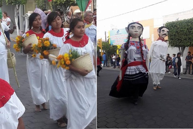 Realizan la Calenda en Tehuacán con ausencia de la alcaldesa