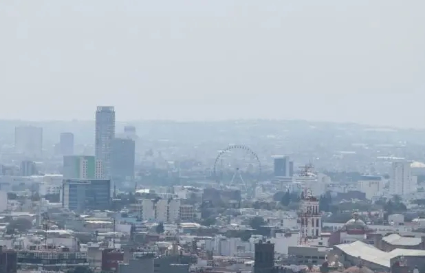Calidad del aire en zona metropolitana de Puebla, moderada