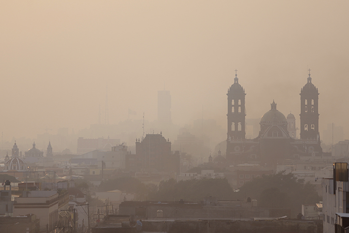 Vuelve la mala calidad del aire a Puebla