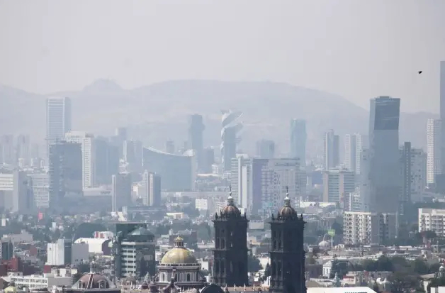 Moderada, calidad del aire en Puebla, Atlixco, Texmelucan y Tehuacán
