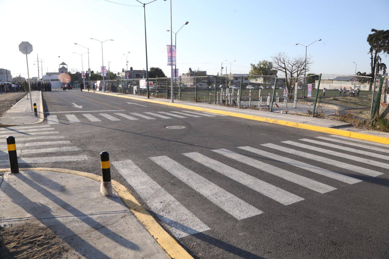 Reabren tras obras calle Emiliano Zapata en La Resurrección