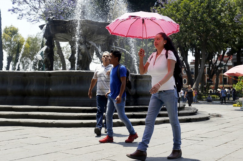 Espera Puebla un 1 de mayo muy caluroso y lluvias aisladas