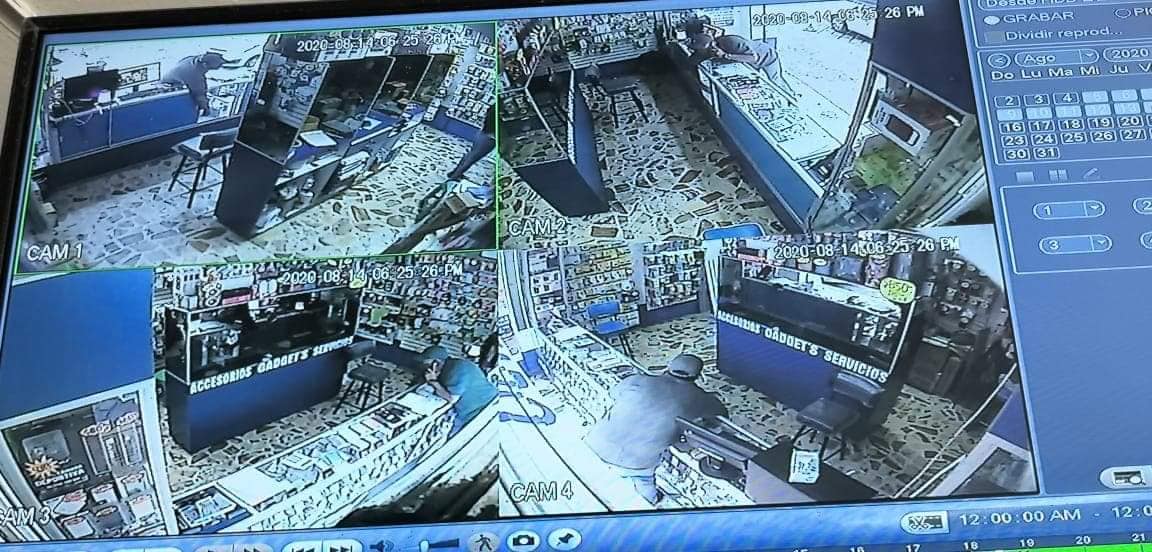Delincuente distrae a empleada para robar teléfonos en Acatzingo