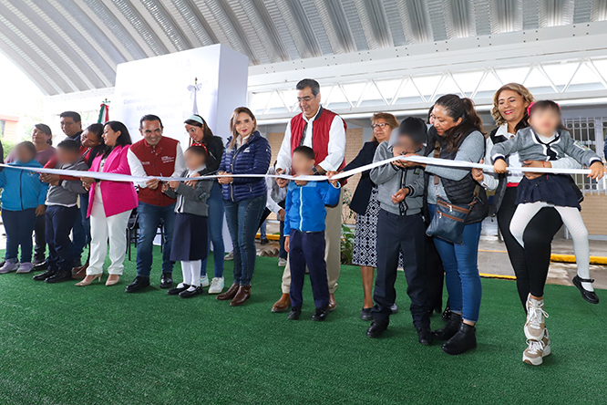 Encabeza Céspedes inauguración de la rehabilitación del Centro de Atención Yolojpili