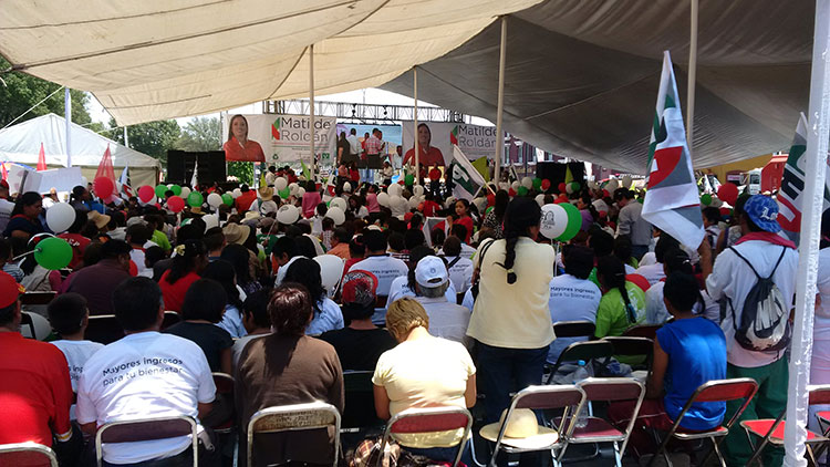 Cuestiona seguridad de Puebla el líder nacional del PRI