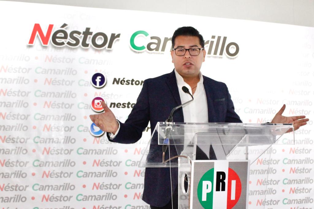 Excandidatos reestructurarán al PRI en Puebla: Néstor Camarillo 