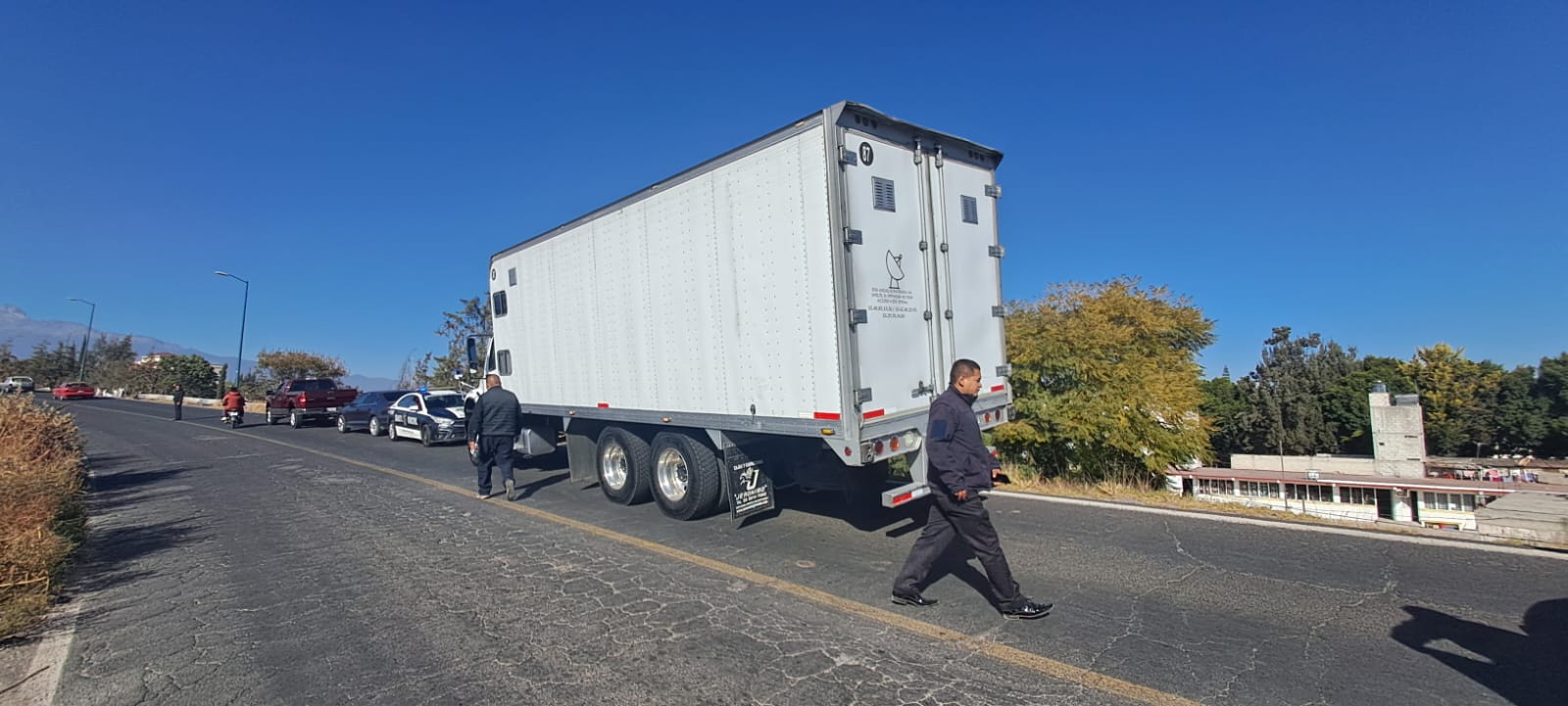 Recuperan camiones de autotransporte robados en Texmelucan