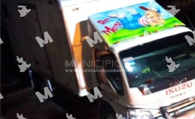 Recuperan en Tlahuapan camión robado a la empresa Don Memo