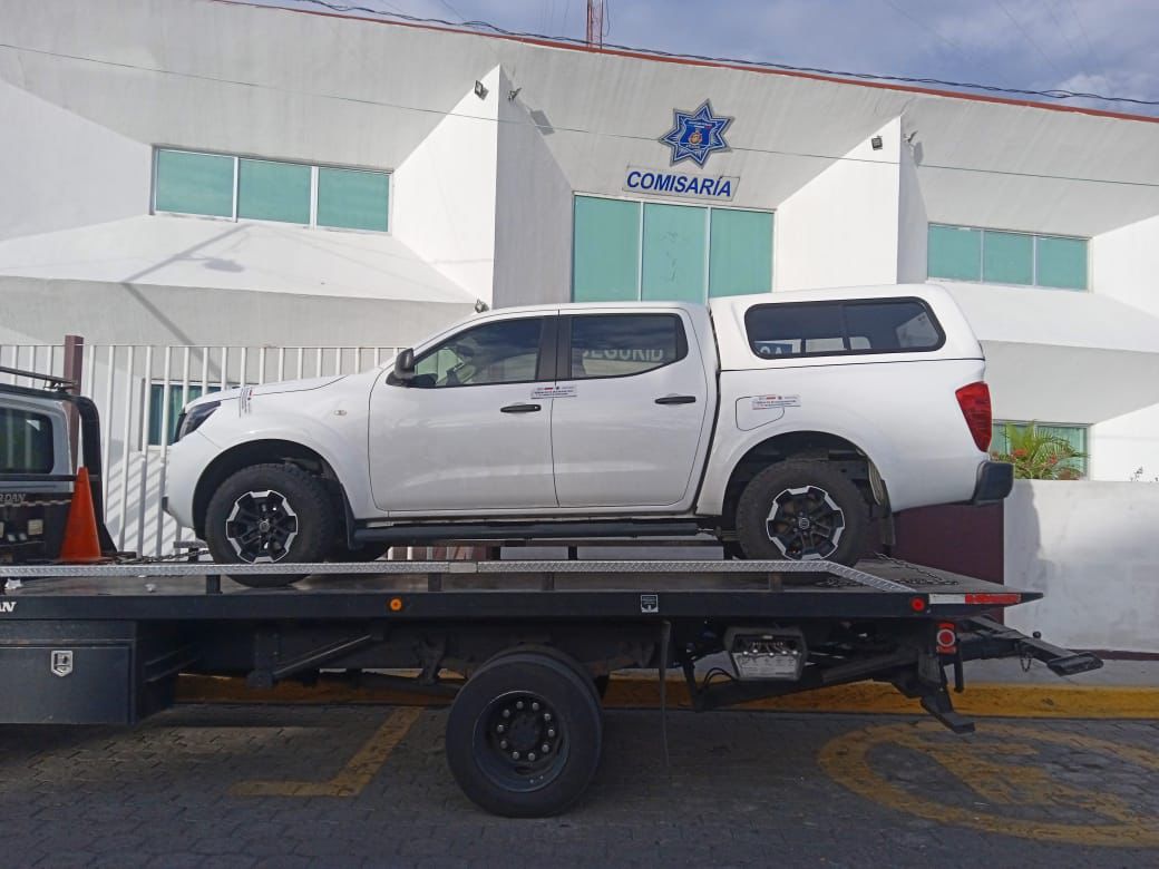 En Atlixco atrapan a ladrón de camioneta