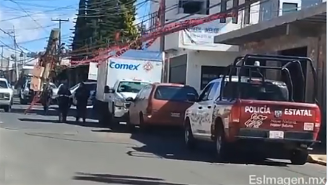 VIDEO Tras balacera recuperan camioneta de pinturas en Cuautlancingo