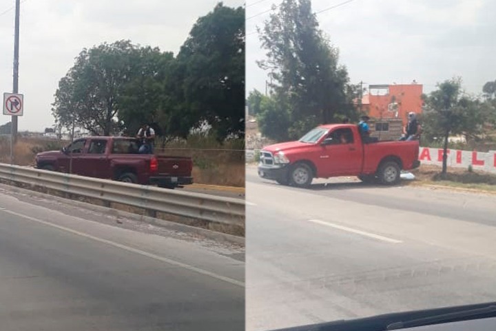 Hombres armados de la Fiscalía generan pánico en Puebla