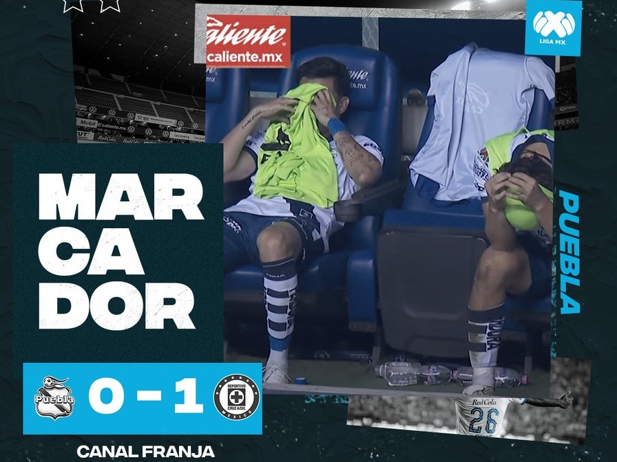 Triunfa Cruz Azul sobre Puebla en el Cuauhtémoc