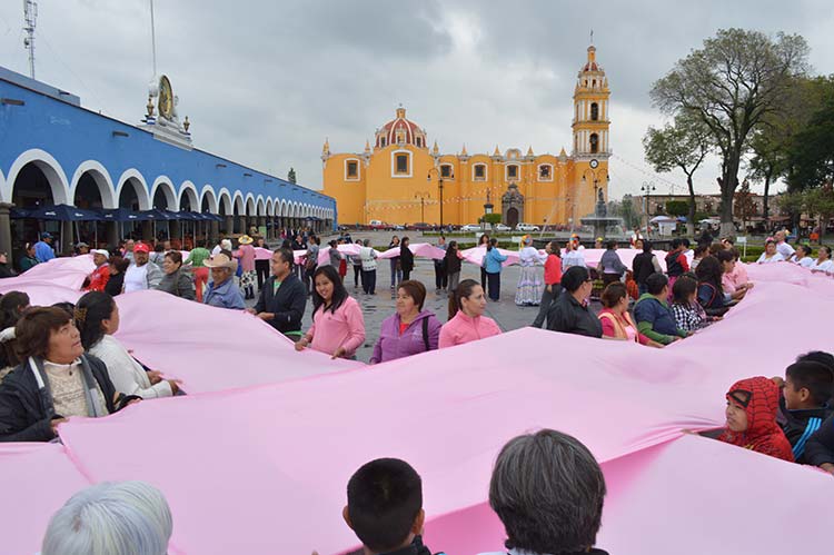 Con acciones, San Pedro Cholula combate el cáncer de mama