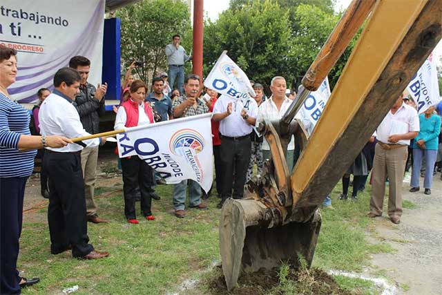 Construirá Tecamachalco cancha de usos múltiples en Santa Cruz