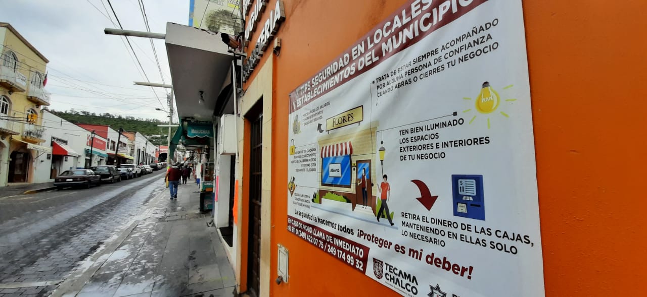 Arranca programa Candado Seguro contra robos a comercios en Tecamachalco 