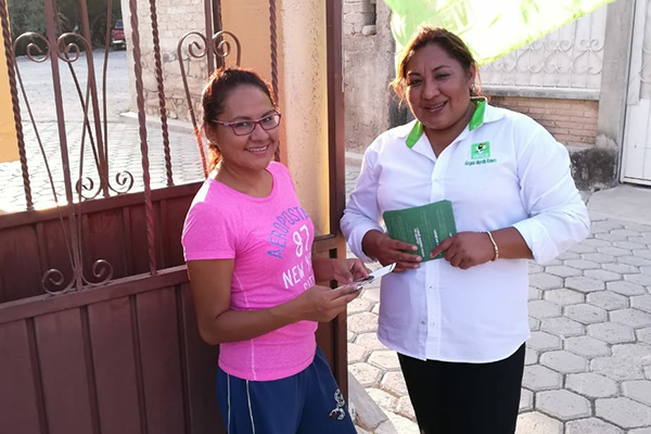 Ofrece Mayerlín Romero llevar progreso al Distrito 24